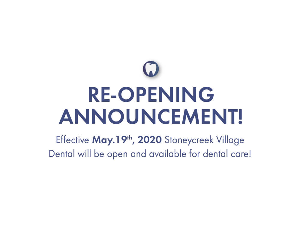 Re-Opening Announcement Banner